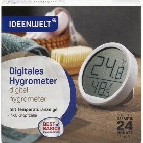 Resim Ideenwelt Higrometre Nem Ölçer Bsc 