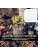 Resim Ximistore9 Paslanmaz Çelik Bitki Kök Kafesi - 4 Adet - Fare Ve Hayvanlardan Koruma 109 Karakter 