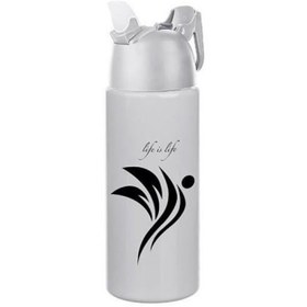 Resim ® Kilitlenebilen Matara Güvenlikli Suluk Sporcu Matarası Spor Su Şişesi İçecek Şişesi 700ml 