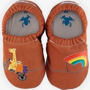 Resim Hopfrög Kids Kite-Bike Hyper Barefoot Akıllı Patik - Kızıl Toprak Kahverengi 