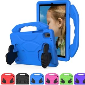 Resim CoverCenter Apple Ipad Pro 10.5 7.nesil Kılıf Çocuklar İçin Stantlı Silikon Tablet Kilifi 