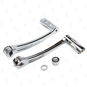 Resim Hightower Beyaz Vites Göstergeli Motor Vites Kolu, Krom Kaplama 