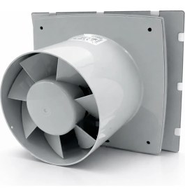 Resim Blauberg Hi-Tech Chrome 100 Dekoratif Banyo Fanı 