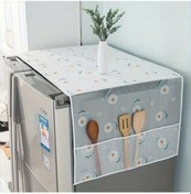 Resim Hightower 1/4 Parça Çok Amaçlı Buzdolabı Toz Örtüsü Cep Modern Dekoratif Depolama Organizer 