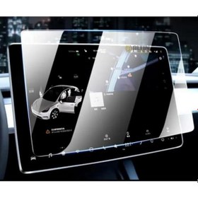 Resim Tesla Model Y İçin Uyumlu15 İnç Navigasyon Uyumlu Nano Ekran Koruyucu 2021 2023 