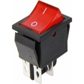 Resim Powermaster Geniş Işıklı Açma Kapama On-Off 4p Anahtar (IC-104C) 