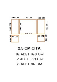 Resim Yatak Başlık Set Tasarımı Hazır Kesim Çıta Anka171 