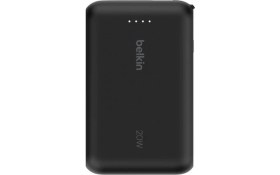 Resim Belkin Boostcharge 10000MAH 20W Power Bank Entegre Usb-C Kablolu - Siyah 