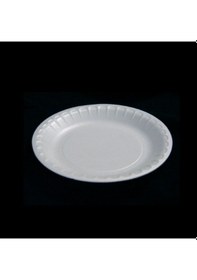 Resim Yuvarlak Köpük Tabak - 23 Cm 100 Lü 