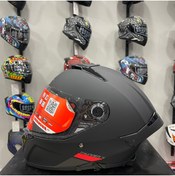 Resim MT Helmets Thunder 4 SV Mat Siyah Full Face Motosiklet Kaskı 
