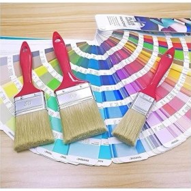 Resim 3'lü Boya Badana Kestirme Fırçası – 2,5/4,5/6,5 cm – Ergonomik Saplı – Duvar Kenar Köşe Kapı Korkuluk Resim Aktivite 