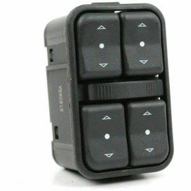 Resim OEM Opel Astra G Ön Sol Dörtlü Cam Açma Anahtar Düğmesi Komple 6240106 