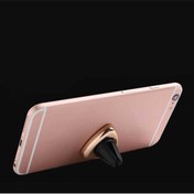 Resim MOBAX Araç Telefon Tutucu Magnetic Air Vent Araç Telefon Tutucu Üçgen Gold 