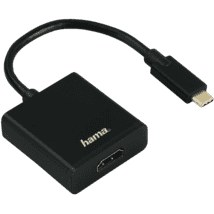 Resim HAMA HM.135726 Adaptör USB C Fiş-HDMI Soket Ultra HD 