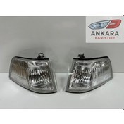 Resim Honda Civic 1988 - 1991 Sedan Sinyal Lambası Takımı Sağ - Sol Takım Depo Marka A Kalite Sedan 