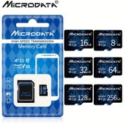 Resim YENİ STİLLER Mikro TF SD Kartı 32GB SDHC Sınıf 10 Hafıza Kartı Yüksek Hızlı Flash Kart 64GB 128GB 256GB U3 SDXC Mini flash sürücü Cep Telefonu SD adapte için 