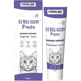 Resim Foodline Kısır Kediler İçin Malt Macun 100 Gr Tüy Yumağı Önleyici 