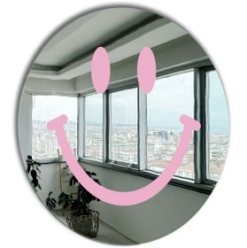 Resim Yuvarlak Ayna, Pinterest Ayna, Renkli Duvar Dekoru, Pinterest Oda Dekoru, Kırılmaz Dekorafif Ayna 