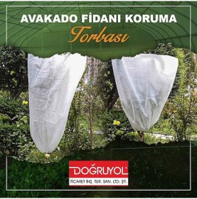 Resim Agril Ağaç Koruma Torbası 1,60x1,30 Elyaf 30gr Don Örtüsü 