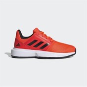 Resim Adidas H68131 Courtjam Turuncu Çocuk Toprak Tenis Ayakkabısı Turuncu 3 