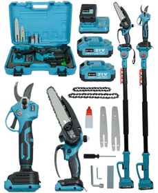 Resim 2'li Set Motor 948 Vf 20 Ah Şarjlı Dal Kesme Ve Budama Makinası 