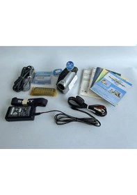 Resim Sony DCR-DVD653E 800X Zoom Video Kamera Bataryasız 