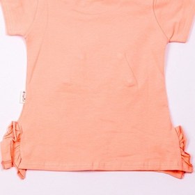 Resim Hçm Kız Çocuk Tshirt Gökkuşağı Baskılı A2 Yavruağzı 