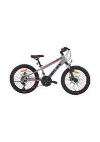 Resim Bisan Cooper Çocuk Bisikleti 28 Cm Md 20 Jant 21 Vites Açık Gri Kırmızı Gri - Kırmızı 