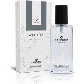 Resim Sansiro E-28 Woody Erkek Parfüm EDP 50 ML 