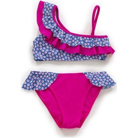 Resim Endeep Kız Çocuk Desenli Bikini Takımı Çok Renkli 