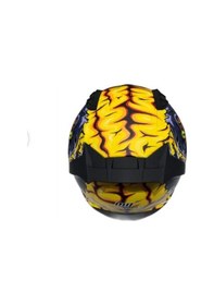 Resim Mts Pro 801 Zombi Kask Mat Mavi - Turuncu 