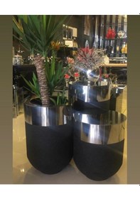 Resim Dekoratif Büyük Gümüş Masa, Darbuka Masa 60 Cm 