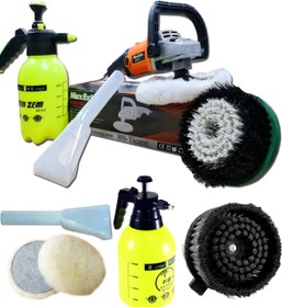 Resim Genel Markalar Safran Profesyonel 3 Motor'lu Koltuk Yıkama Ve Koltuk Fırçalama Makinası 3600 Watt 