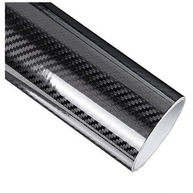 Resim Dianziye 5d Karbon Fiber Araba Filmi, 50x200cm Siyah Pvc, Araç Gövde Dekorasyonu Ve Koruması, Telefon/bilgisayar Uyumlu 