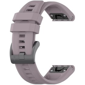 Resim Garmin Fenix 6s 20mm Silikon Düz Renk Saat Kordonu 