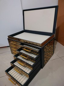 Resim Tesbih saat karışık takı dolabı VIP özel (siyahrenk) - tr 