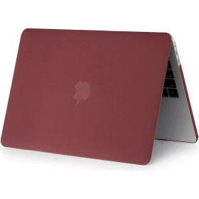 Resim Arabulalaca Apple MACBOOK Pro Retina 13.3 A1502 A1425 Hardcase Kapak Kılıf - Bordo 