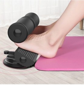 Resim Mekik Çekme Spor Aleti Ayak Destekli Vantuzlu Çok Renkli 