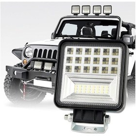 Resim Wondernest Suv Spot Spot Sones Şeklinde Projektör Led Kare Işıkları Işık İnç Dc Çalışma Beyaz Araba Ampuller, Adet 9-30v 4 20w 2 / Bm 