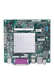 Resim merpa Elsky EM6800-2COM Intel Celeron J1800 Fansız Endüstriyel Mini ITX Anakart 