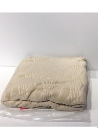 Resim Padişah Desenli Bej Çift Kişilik Battaniye Bej 