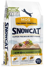 Resim Snow Cat Plus Düşük Tahıllı Yetişkin Tavuklu Kedi Maması 10 Kg 