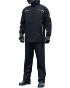 Resim Bisiklet Yağmur Takımı, Oxford Bez Ceketi Ve Pantolon Güvenliği Motosiklet Balıkçılığı İçin Yansıtıcı Yağmurluk 