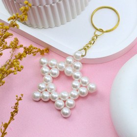 Resim 10'lu İnci Yıldız Anahtarlık Söz, Nişan, Kına, Nikah Hediyesi 