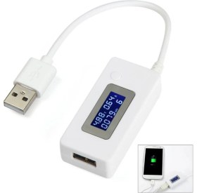 Resim First Wei USB Kapasite Metre KCX-017 USB Akım Voltaj Ölçer 