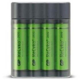 Resim GP X411 AA 2700 mAh Şarjlı Kalem Pil 4 Adet + Şarj Cihazı Gpx411270AAHCEMTB-2EAB4 