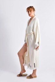 Resim Brandsmithshop Phoenix Rise Kimono Çok Renkli 