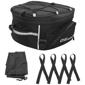 Resim Bmw R1250gs İçin R1200gs F850f750gs Motosiklet Kuyruk Rafı Bagaj Kask Çantası, Boyut:kuyruk Raf Bagaj Kask Çantası Diğer 