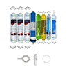 Resim Pemax Water Solutions Kapalı Kasa Su Arıtma Cihazlarına Ecomax 8'li Vontron Mebran Alkali-Mineral-Detox-Tatlandırıcı 