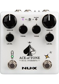 Resim Nux Ace Of Tone Dual Overdrive Pedalı 